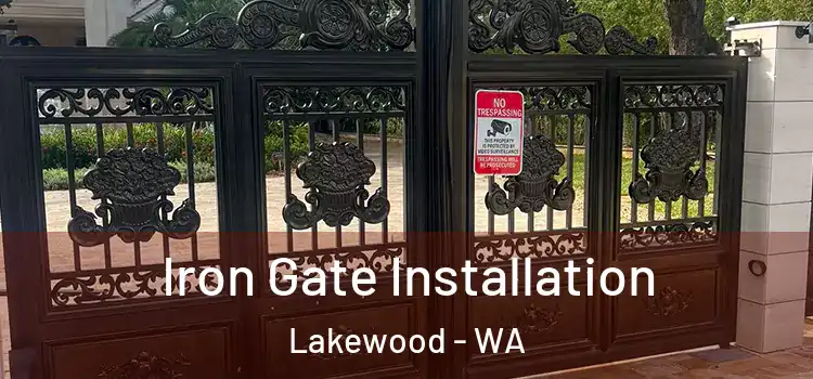 Iron Gate Installation Lakewood - WA