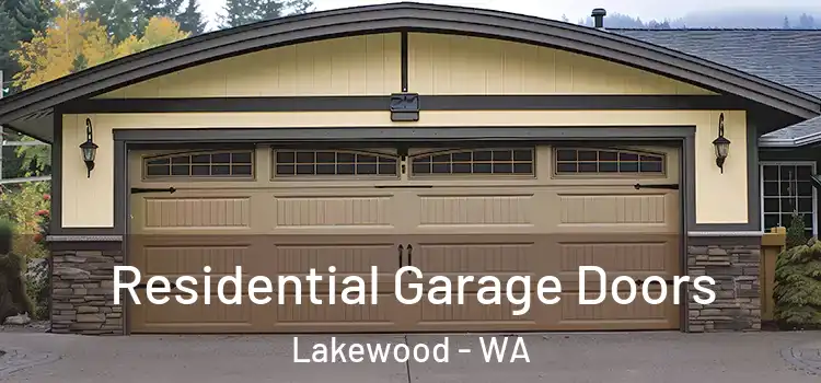  Residential Garage Doors Lakewood - WA